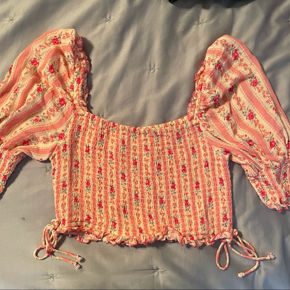 Playa Lucila Pink Floral Top - Picture 2 of 3